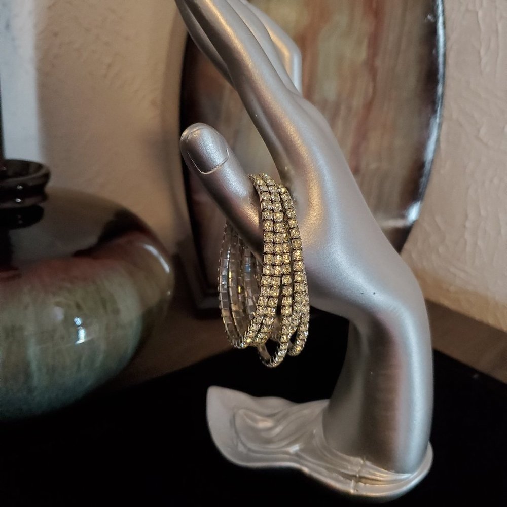 3for$12 Rhinestone Bracelets - Picture 2 of 2